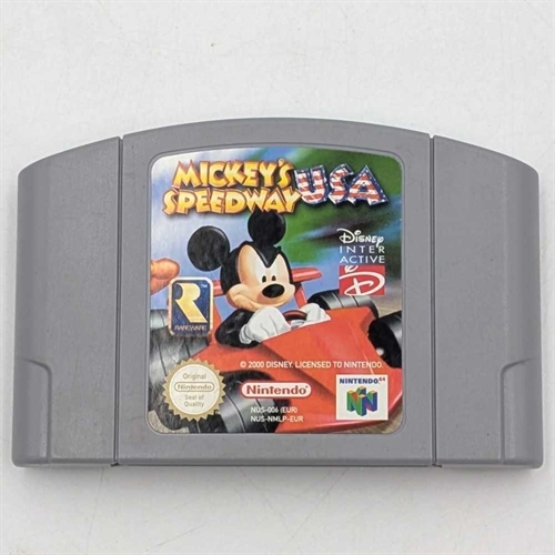 Mickeys Speedway USA  - Cartridge - Nintendo 64 (EUR) (A Grade) (Genbrug)